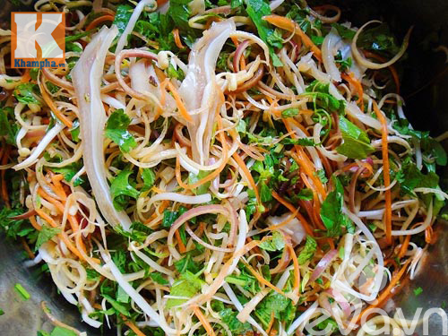 Công thức nộm hoa chuối thơm ngon Công thức nộm hoa chuối thơm ngon