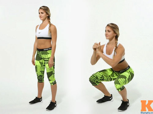 12 tư thế squat cho vòng ba nở nang sau một tháng - 1
