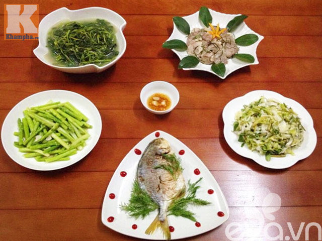 Bữa cơm chiều ngon miệng hấp dẫn cả nhà - 1