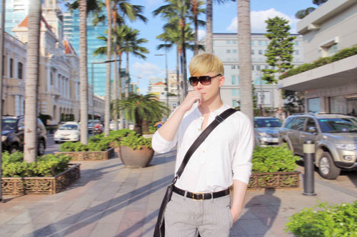 Nathan Lee xuống phố với diện mạo mới quot;gây sốtquot; - 10