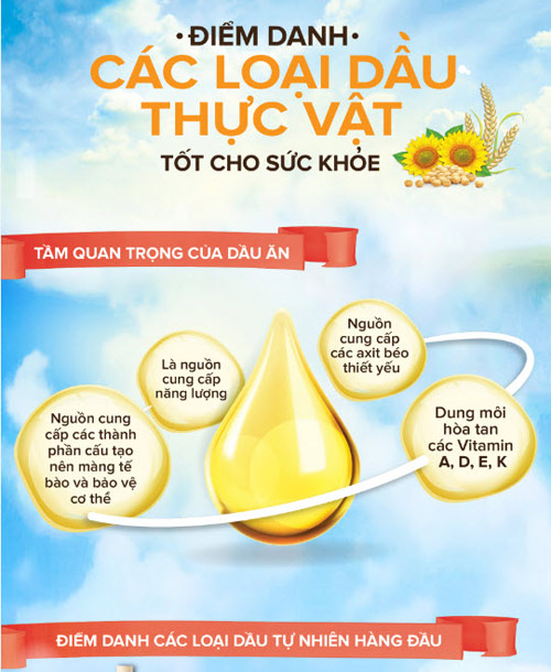 Điểm danh các loại dầu thực vật tốt cho sức khỏe - 1