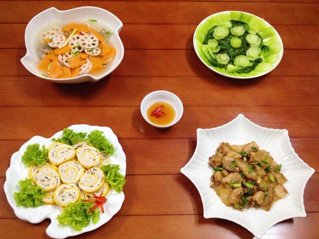 Bữa cơm chiều ngon miệng, trôi cơm - 1