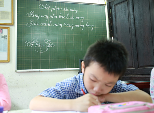 Tâm sự thầy giáo trong gia đình 3 đời dạy viết chữ đẹp - 15