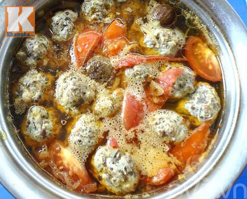 Bún thịt viên thơm ngon bữa sáng - 8