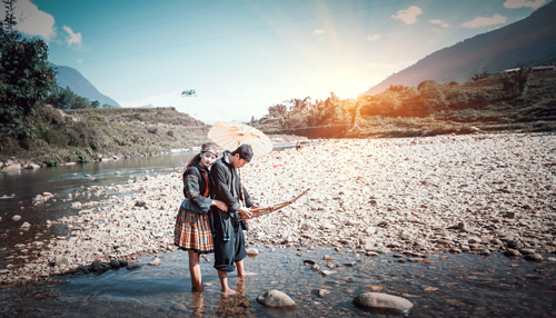 Ảnh cưới Khèn- Ô của cô dâu chú rể vẫn gọi nhau quot;mày-taoquot; - 3