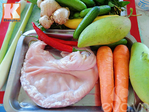 Gỏi dạ dày xoài giòn thơm, ngon tuyệt - 1