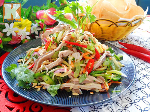 Gỏi dạ dày xoài giòn thơm, ngon tuyệt - 11