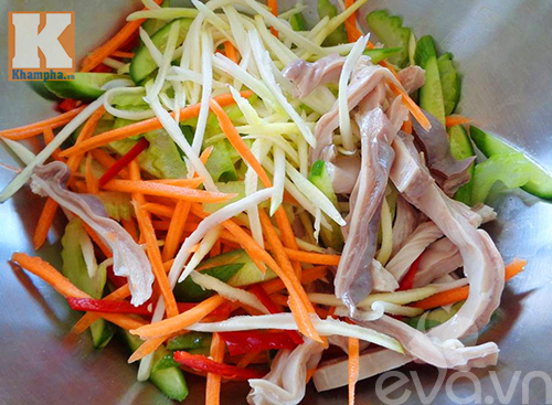 Gỏi dạ dày xoài giòn thơm, ngon tuyệt - 9