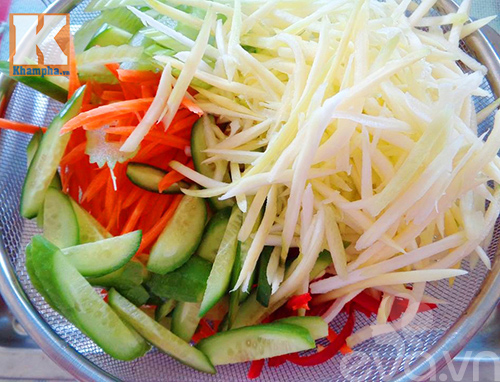 Gỏi dạ dày xoài giòn thơm, ngon tuyệt - 8