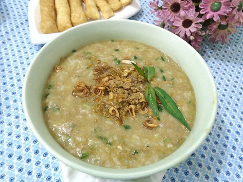 Công thức cháo cua đồng béo ngậy tăng đạm cho bé #039;còi#039; - 1