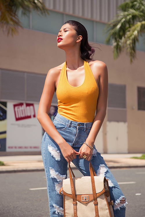 Trang Lạ ấn tượng trên phố những ngày giao mùa - 4