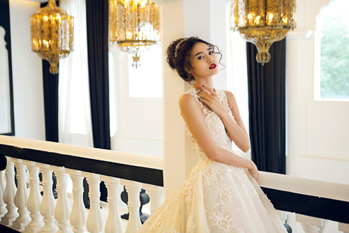 Ninh Dương Lan Ngọc làm cô dâu quot;độc thânquot; xinh đẹp - 5