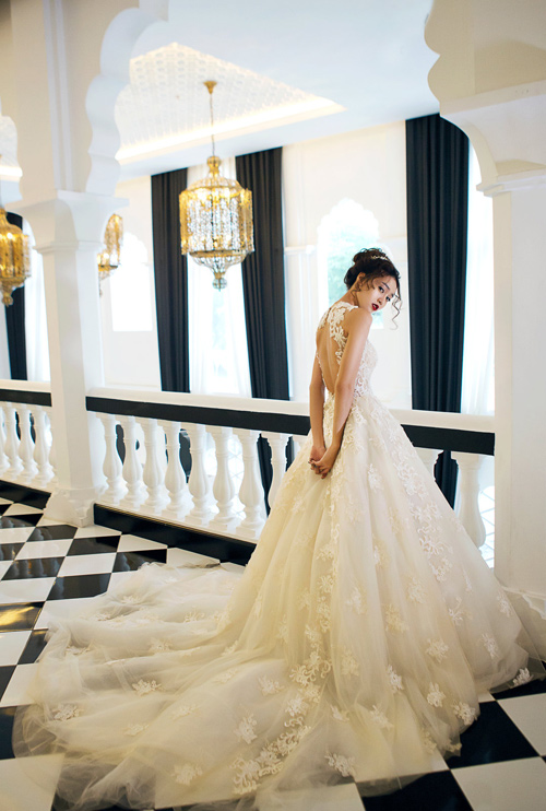 Ninh Dương Lan Ngọc làm cô dâu quot;độc thânquot; xinh đẹp - 6