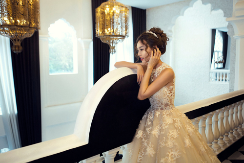 Ninh Dương Lan Ngọc làm cô dâu quot;độc thânquot; xinh đẹp - 3