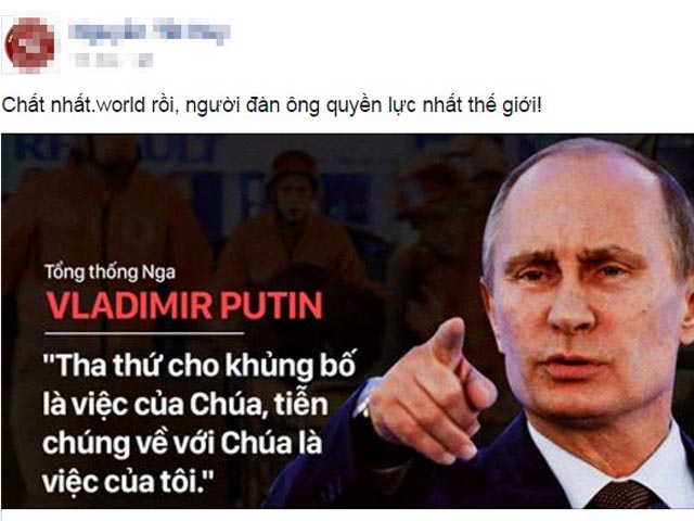 Sự thật lời tuyên chiến với khủng bố quot;gây bãoquot; của Putin - 2