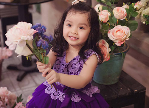 Con gái MC Anh Thơ dễ thương như thiên thần - 9