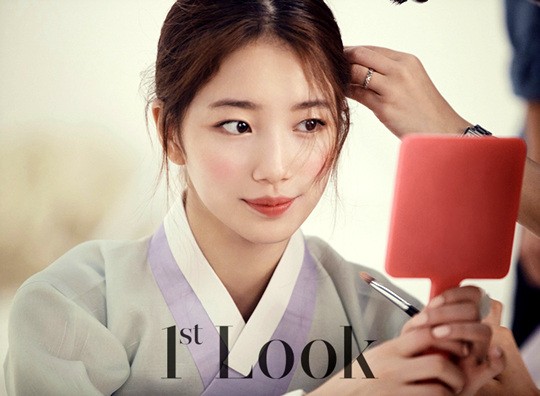 Bae Suzy xinh như búp bê hậu trường buổi chụp hình - 1