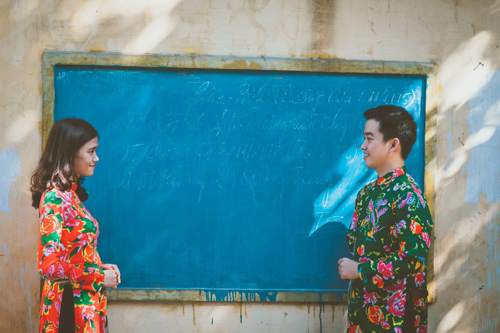 Cô dâu, chú rể đi khắp nơi chụp 5 bộ ảnh cưới - 8