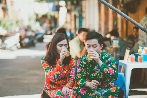 Cô dâu, chú rể đi khắp nơi chụp 5 bộ ảnh cưới - 7