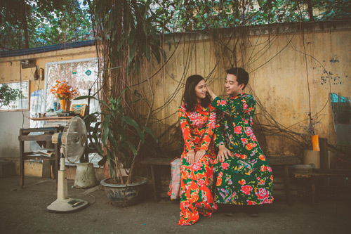 Cô dâu, chú rể đi khắp nơi chụp 5 bộ ảnh cưới - 4