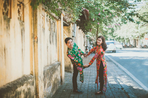 Cô dâu, chú rể đi khắp nơi chụp 5 bộ ảnh cưới - 16