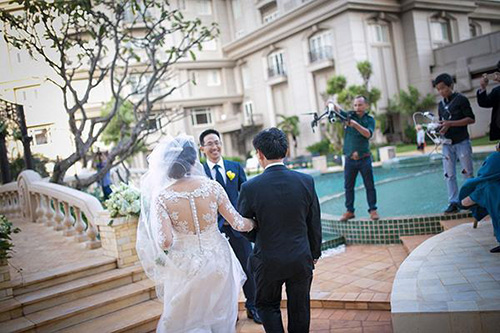 Đám cưới ngoài trời đẹp như cổ tích của cặp đôi Vũng Tàu - 7
