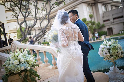 Đám cưới ngoài trời đẹp như cổ tích của cặp đôi Vũng Tàu - 9