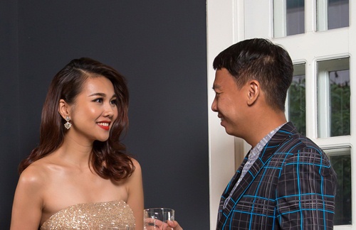 Thanh Hằng gợi cảm hội ngộ Bình Minh tại sự kiện - 9