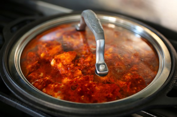 Cách làm gà cay phô mai kiểu Hàn đang gây sốt - 5