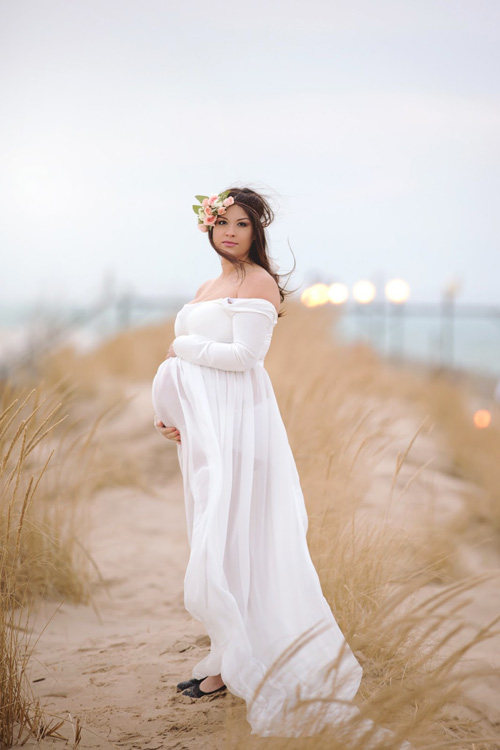 Bộ ảnh bầu đẹp ngọt lịm trong mùa đông lạnh giá - 5