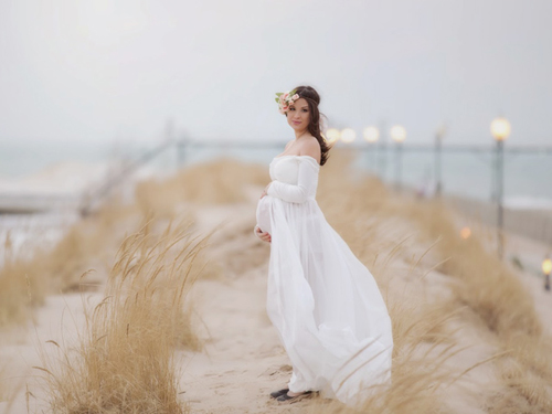 Bộ ảnh bầu đẹp ngọt lịm trong mùa đông lạnh giá - 4