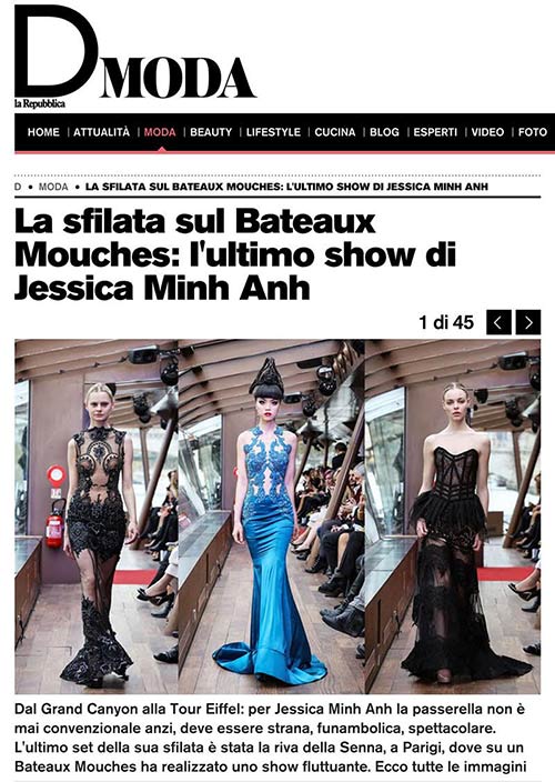 Jessica Minh Anh được báo chí quốc tế ưu ái - 7