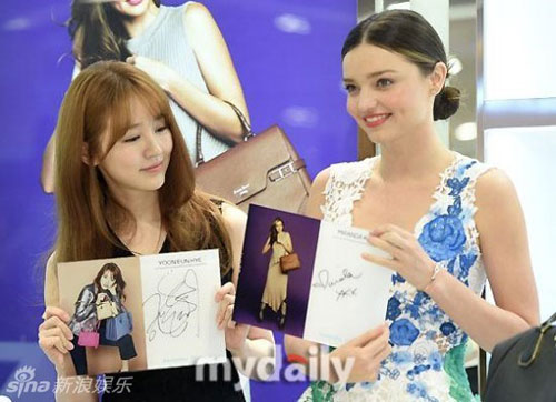 Miranda Kerr quot;đánh bạiquot; Yoon Eun Hye tại sự kiện - 5