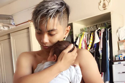Những ông bố ‘bỉm sữa’ được mê nhất showbiz Việt - 3