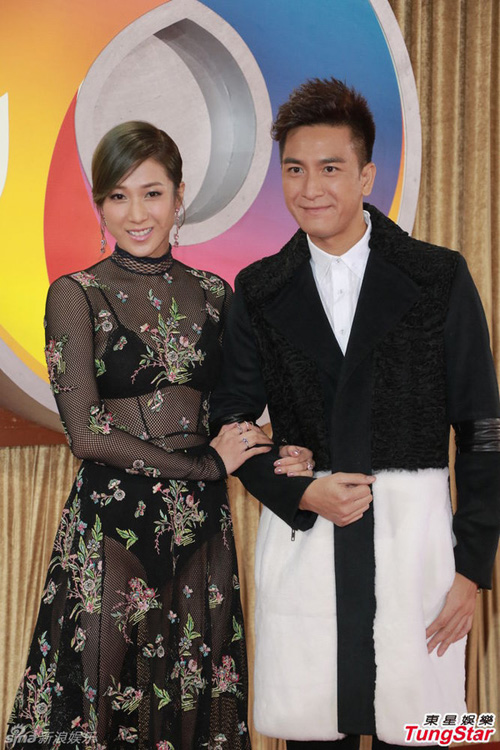 Chung Gia Hân diện đầm xuyên thấu tại lễ trao giải TVB - 9