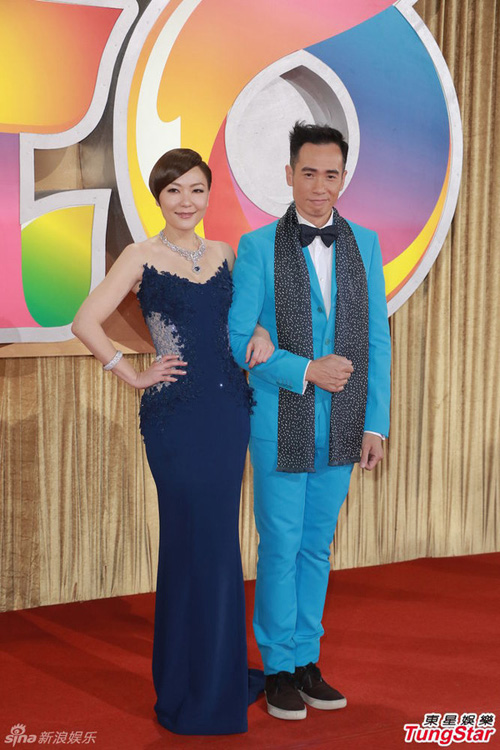 Chung Gia Hân diện đầm xuyên thấu tại lễ trao giải TVB - 11