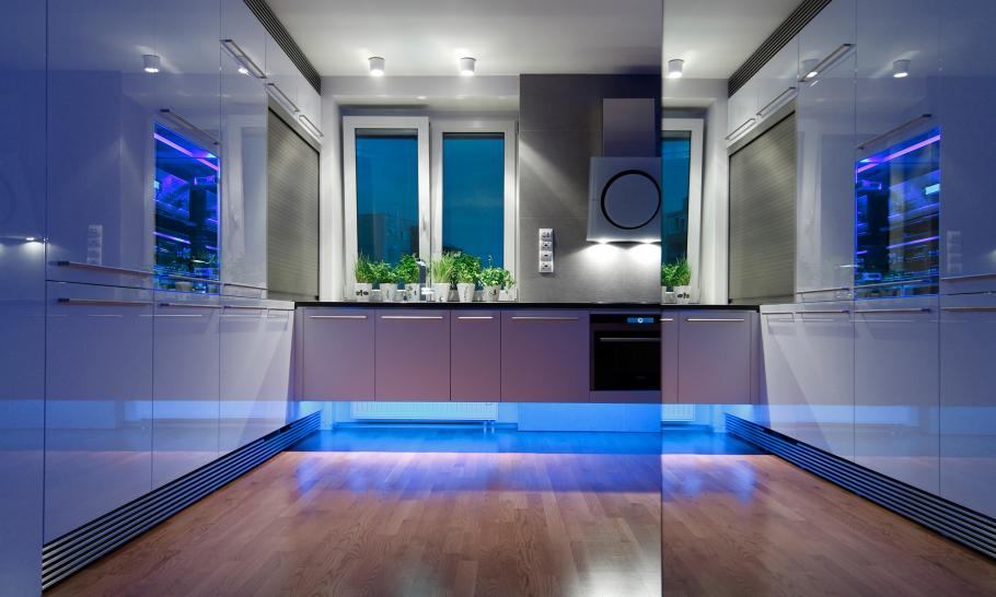 Đã mắt nhà nhỏ 51m2 lắp đèn chiếu sáng ngập nhà - 7
