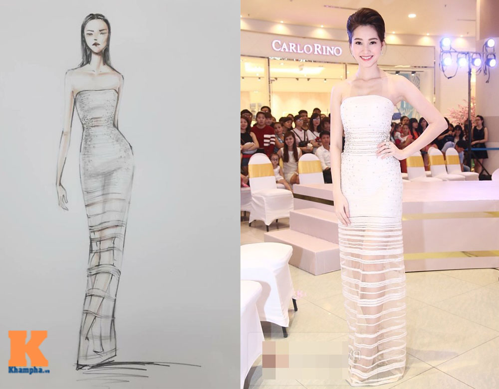 Công bố 5 bản vẽ váy dạ hội cho Hoa hậu Đỗ Thị Hà diện trong Chung kết Miss  World, dự sẽ bùng nổ… | Trang phục hợp thời trang, May vá