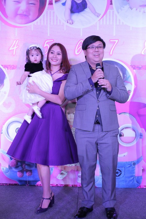 Mr Đàm, Minh Tâm Bùi dự sinh nhật con gái Gia Bảo - 1