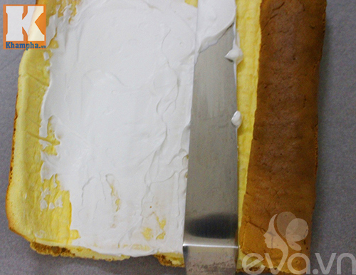 Cách làm bánh khúc cây mừng Giáng sinh - 5