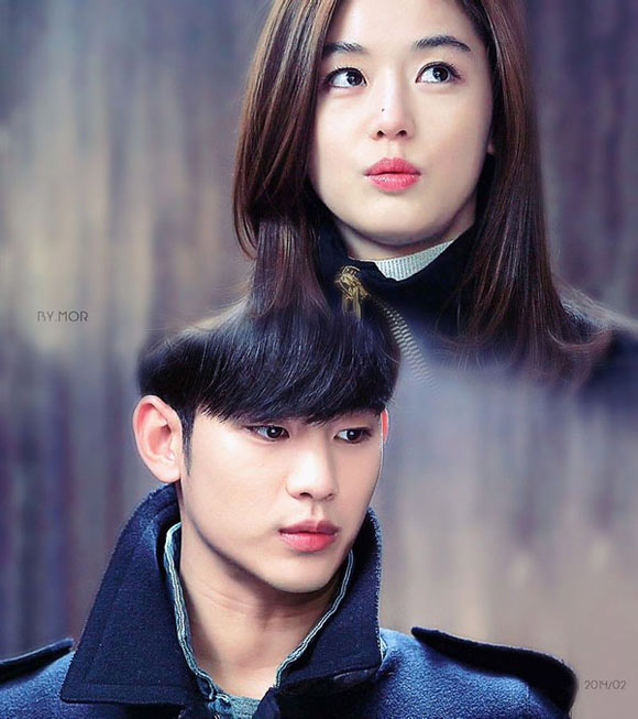 Kim Hee Sun co ro trong gió lạnh tại sân bay - 8