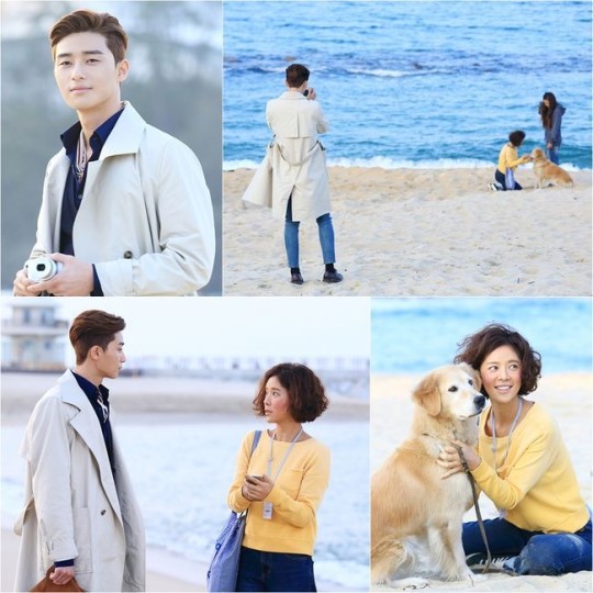 Kim Hee Sun co ro trong gió lạnh tại sân bay - 9