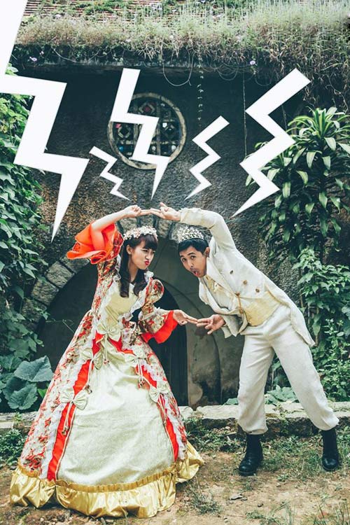 Ảnh cưới cổ tích vượt thời gian cực đáng yêu! - 4