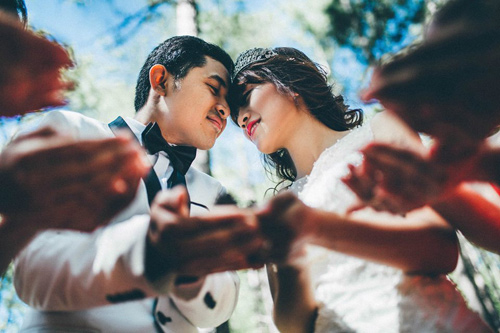 Ảnh cưới cổ tích vượt thời gian cực đáng yêu! - 2