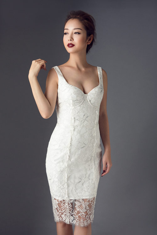 Jennifer Phạm khoe vòng ba gợi cảm với đầm ôm sát - 16