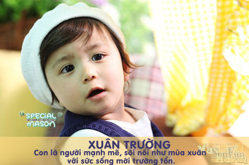 Cách đặt tên cho con trai cả đời mạnh mẽ, thành đạt P.1 - 15