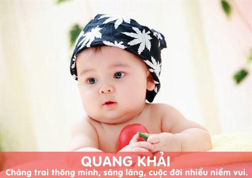 Cách đặt tên cho con trai cả đời mạnh mẽ, thành đạt P.1 - 2