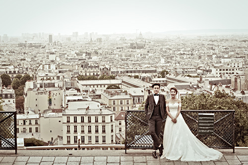 Ảnh cưới Paris của cặp đôi yêu 4 năm gặp 8 lần - 20