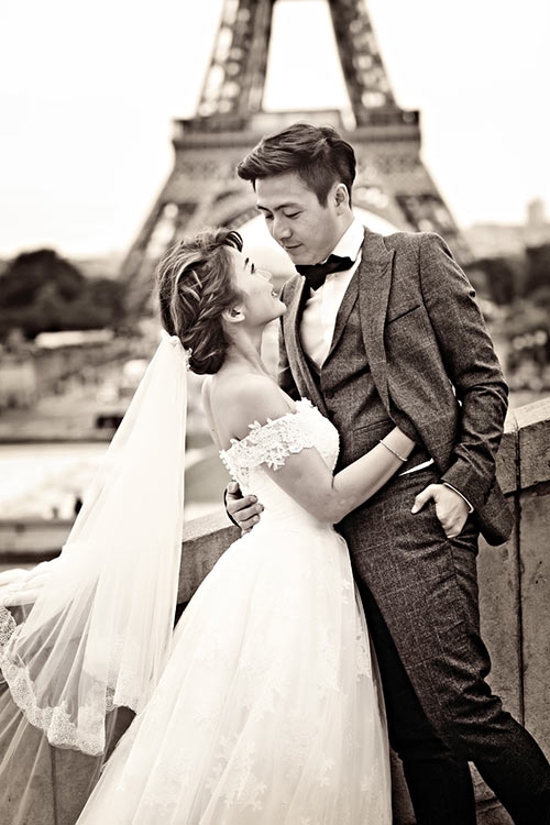 Ảnh cưới Paris của cặp đôi yêu 4 năm gặp 8 lần - 18
