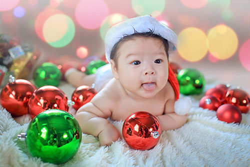 Con trai Nhật Kim Anh quot;siêuquot; đáng yêu dịp Noel - 7